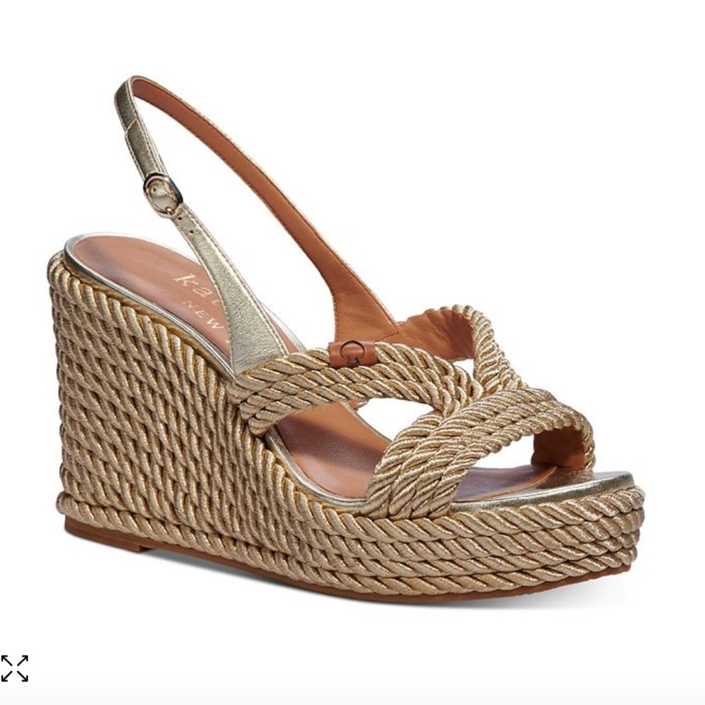 Kate Spade New York Women's Tahiti Slip On Slingback Esapdrille Sandals